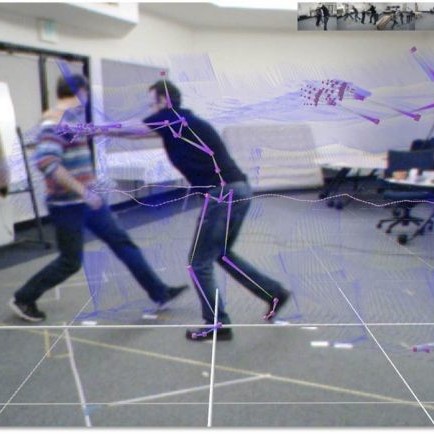 Virtual reality creation of a shooting incident
