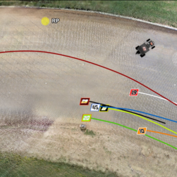 Image of sprint car paths analysis in fatal track accident