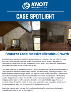 Massive Microbial Growth Case Spotlight
