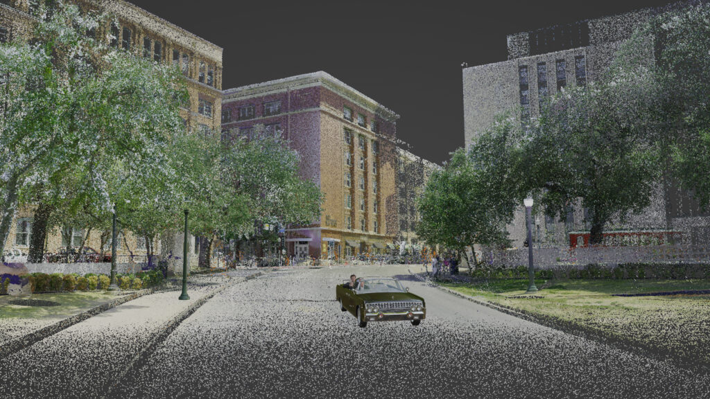 Knott Laboratory digital reconstruction of JFK