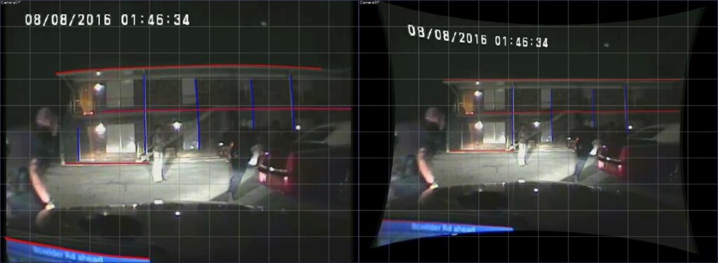 Depth perception example