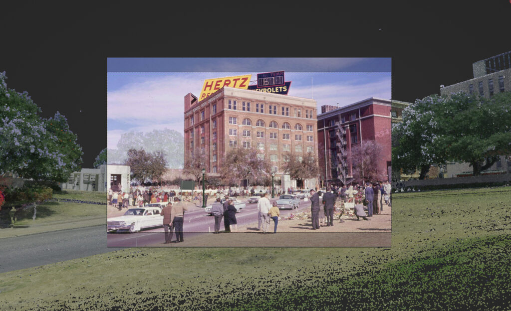 Knott Laboratory Dealey Plaza scene reconstruction