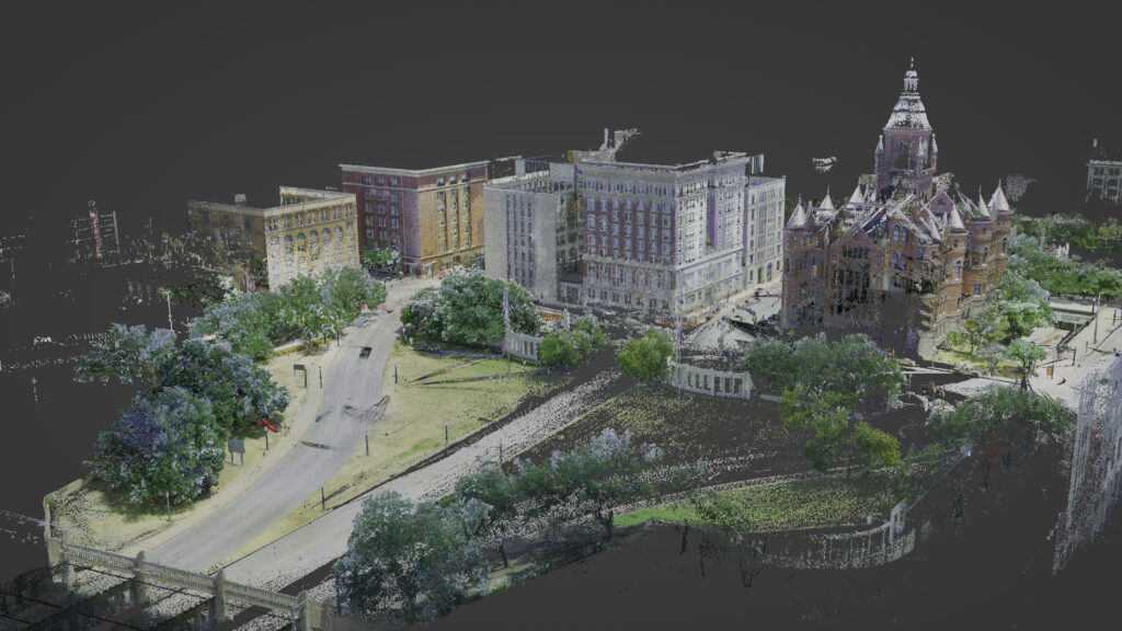 Knott Laboratory Point Cloud of Dealey Plaza