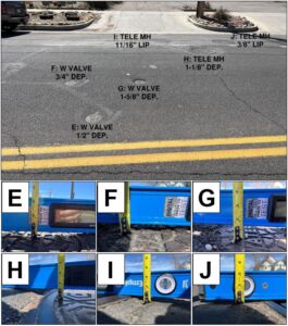 utility cover measurements