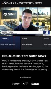 Austin Friday of Knott Laboratory on NBC 5 Dallas Fort Wort